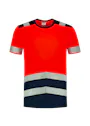 Tricorp 103006 T-Shirt Bicolor UV-Bescherming Regular Fit miniatuur
