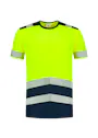 Tricorp 103006 T-Shirt Bicolor UV-Bescherming Regular Fit miniatuur