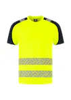 High Vis Geel/Marineblauw