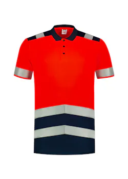 Tricorp 203007 Poloshirt High Vis Bicolor UV-Bescherming miniatuur