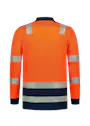 Tricorp 203008 Poloshirt High Vis Bicolor Lange Mouw UV-Bescherming miniatuur