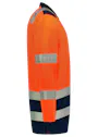 Tricorp 203008 Poloshirt High Vis Bicolor Lange Mouw UV-Bescherming miniatuur