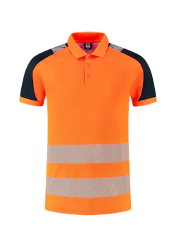 Tricorp 206109 Poloshirt High Vis Industrieel Wasbaar UV-bescherming Redefined
