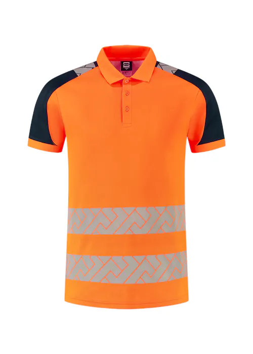 Tricorp 206109 Poloshirt High Vis Industrieel Wasbaar UV-bescherming Redefined