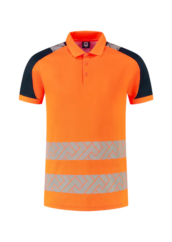 Tricorp 206109 Poloshirt High Vis Industrieel Wasbaar UV-bescherming Redefined