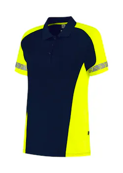 Tricorp 206110 Poloshirt Reflective UV-bescherming Dames Redefined miniatuur