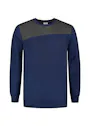 Tricorp 302013 Sweater Regular Fit Bicolor Naden miniatuur