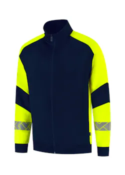 Tricorp 306104 Sweatvest Reflecterend Regular Fit Redefined miniatuur