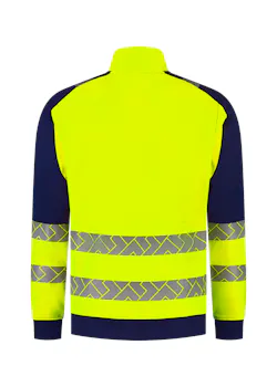 Tricorp 306106 Sweater Zip High Vis Industrieel Wasbaar Regular Fit Redefined miniatuur