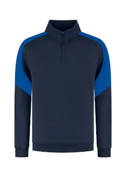 Tricorp 306111 Sweater Bicolor Zip Regular Fit Redefined miniatuur