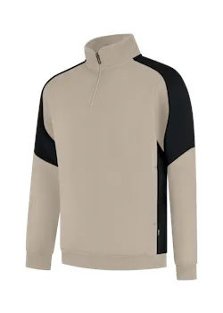 Tricorp 306111 Sweater Bicolor Zip Regular Fit Redefined miniatuur