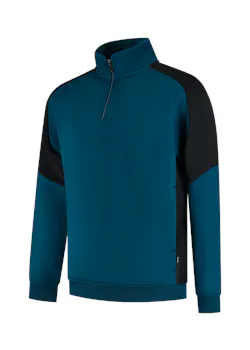 Tricorp 306111 Sweater Bicolor Zip Regular Fit Redefined miniatuur