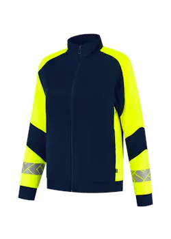 Tricorp 306115 Sweatvest Reflecterend Regular Fit Dames Redefined miniatuur