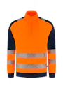 Tricorp 306123 Sweater Zip High Vis Reflecterend Verwarmd Redefined miniatuur