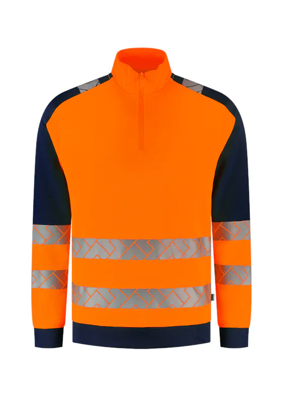 Tricorp 306123 Sweater Zip High Vis Reflecterend Verwarmd Redefined