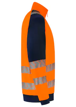 Tricorp 306123 Sweater Zip High Vis Reflecterend Verwarmd Redefined miniatuur