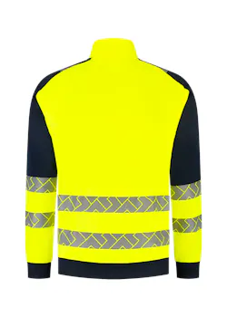 Tricorp 306123 Sweater Zip High Vis Reflecterend Verwarmd Redefined miniatuur