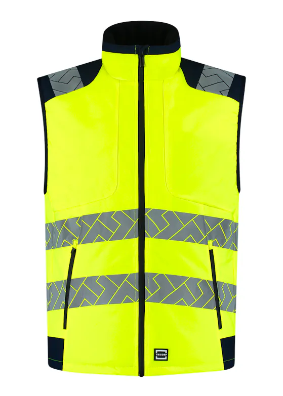 Tricorp 406110 Bodywarmer High Vis Winddicht Waterafstotend Regular Fit Redefined