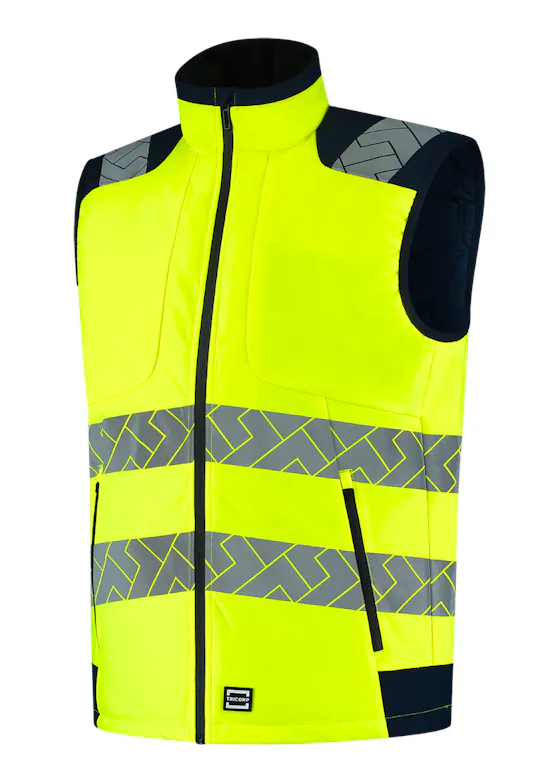 Tricorp 406110 Bodywarmer High Vis Winddicht Waterafstotend Regular Fit Redefined