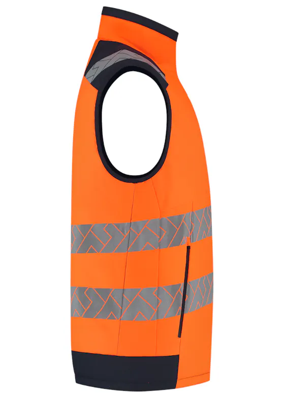 Tricorp 406110 Bodywarmer High Vis Winddicht Waterafstotend Regular Fit Redefined