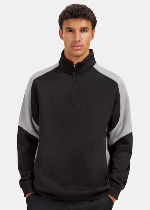 Tricorp 306111 Sweater Bicolor Zip Regular Fit Redefined