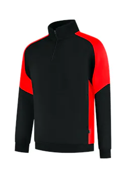 Tricorp 306111 Sweater Bicolor Zip Regular Fit Redefined miniatuur