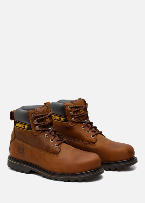 Caterpillar Holton S3 Werklaarzen Bruin