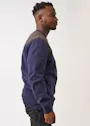 Tricorp 302013 Sweater Regular Fit Bicolor Naden miniatuur