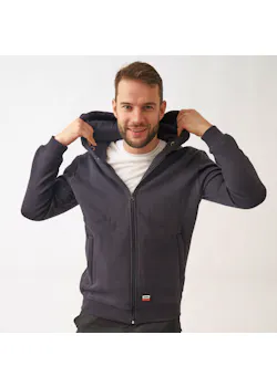 Tricorp 301014 Sweatvest Capuchon Regular Fit 60 Graden miniatuur