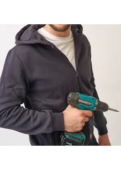 Tricorp 301014 Sweatvest Capuchon Regular Fit 60 Graden miniatuur