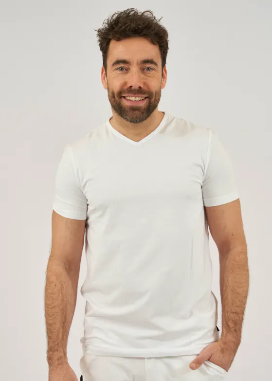 Tricorp 101012 T-shirt V-Hals Stretch Slim Fit