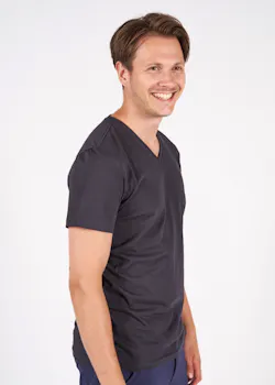 Tricorp 101005 T-Shirt V Hals Slim Fit Stretch miniatuur