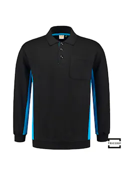 Tricorp TS2000/302001 Polosweater Bicolor Borstzak Regular Fit miniatuur
