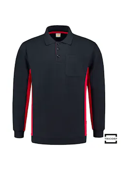 Tricorp TS2000/302001 Polosweater Bicolor Borstzak Regular Fit miniatuur