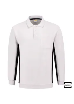 Tricorp TS2000/302001 Polosweater Bicolor Borstzak Regular Fit miniatuur