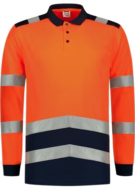Tricorp Poloshirt High Vis Bicolor Lange Mouw 203008